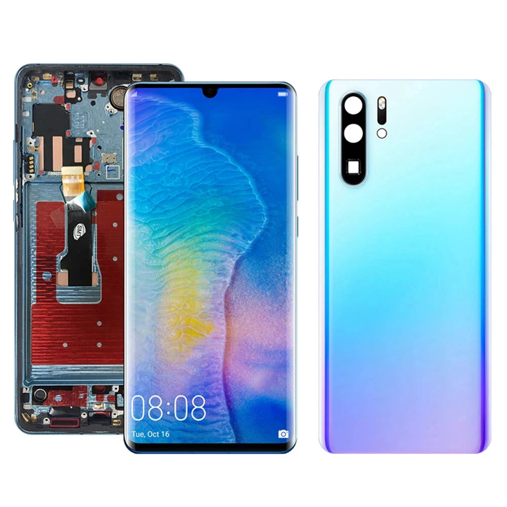 6.47" P30 Pro Screen Replacement, for Huawei P30 Pro VOG-L29 VOG-L09 Lcd Display Digital Touch Screen With Frame Assembly HUAWEI phone repair parts