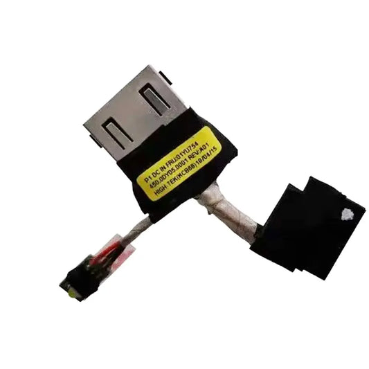 For Lenovo ThinkPad X1 Extreme P1 Gen 1 2 3 Laptop DC Power Connector Jack DC-IN Charging Flex Cable 01YU754 450.0DY05.0001Lenovo laptop repair parts