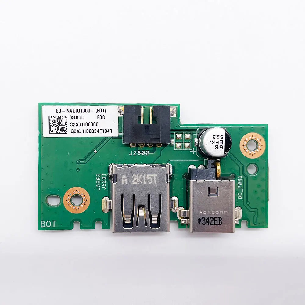 OEM For ASUS X401 X401A X401U X501 X501A X501U X301 X301A X301U Laptop USB DC Power Jack DC-IN Charging board  ASUS laptop repair parts
