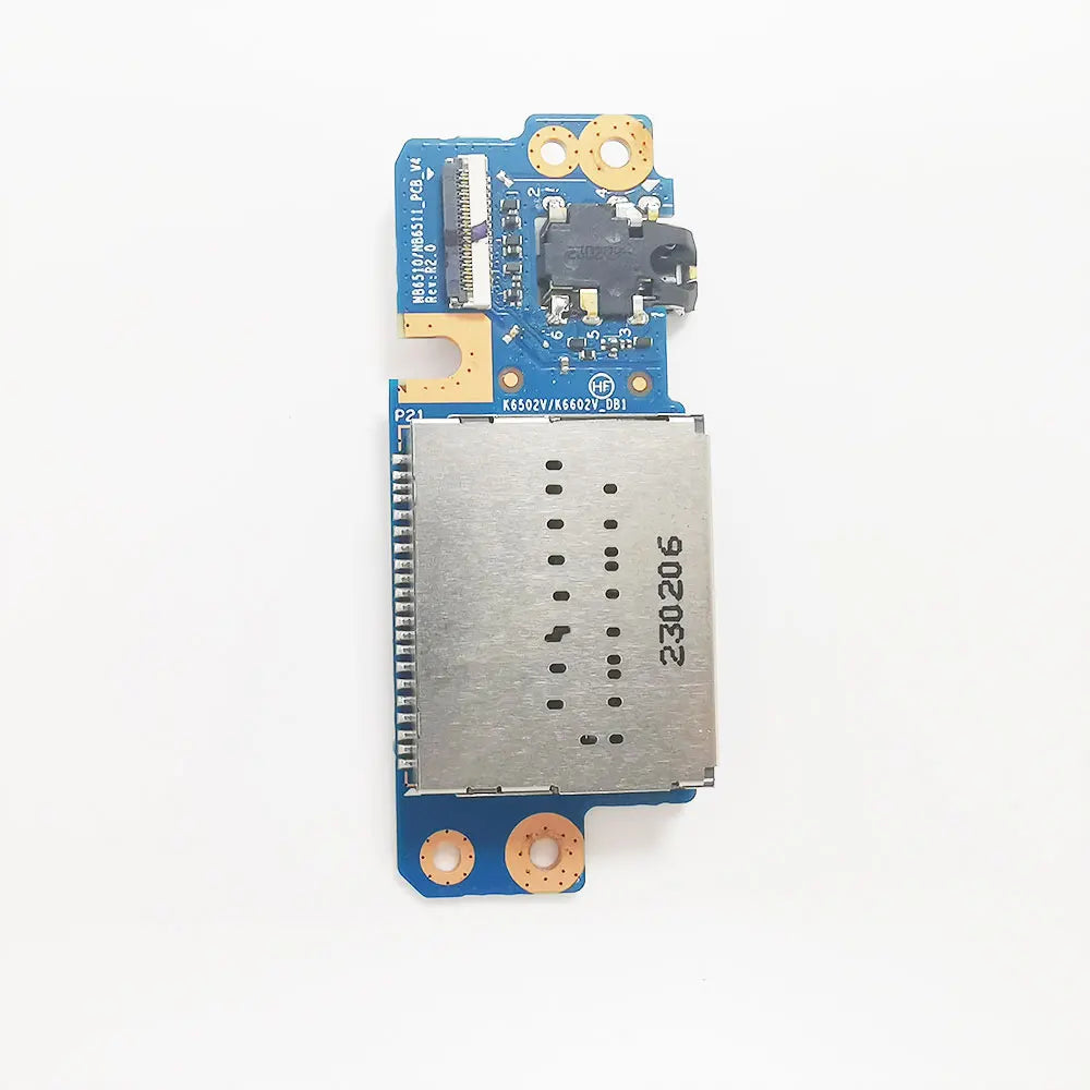 OEM For ASUS Vivobook Pro 15 OLED K6502 K6502Z K6502ZC K6502V K6502H K6502HC Laptop USB 3.5mm Audio Headphone Jack Port Board  ASUS laptop repair parts