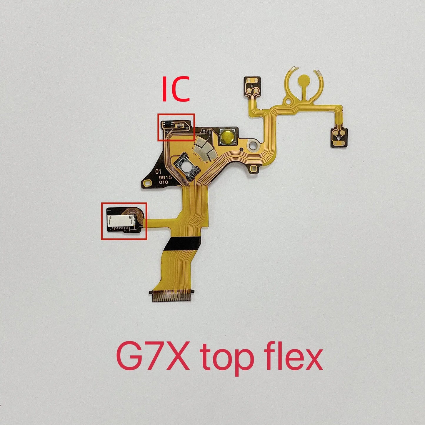 New G7X Top Cover Flex Cable with IC for Canon G7X G7X1 G7X I Camera Top Cable Repair Part Digital Camera repair parts