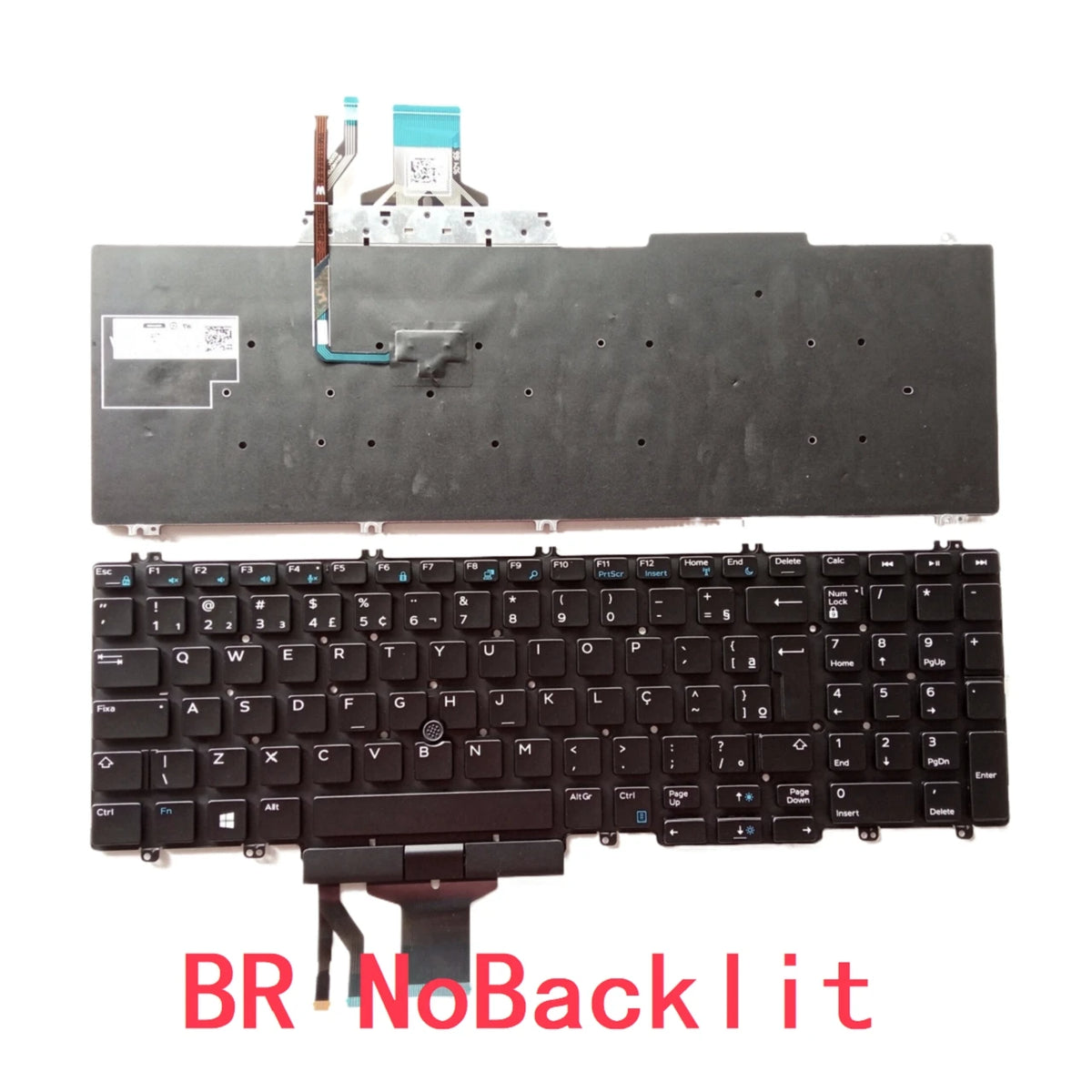 New US Russian Spanish Latin Brazil Portuguese Laptop Backlit Keyboard For Dell Precision 7530 7540 M7530 E7530 7730 7740 02JWKFDell laptop repair parts