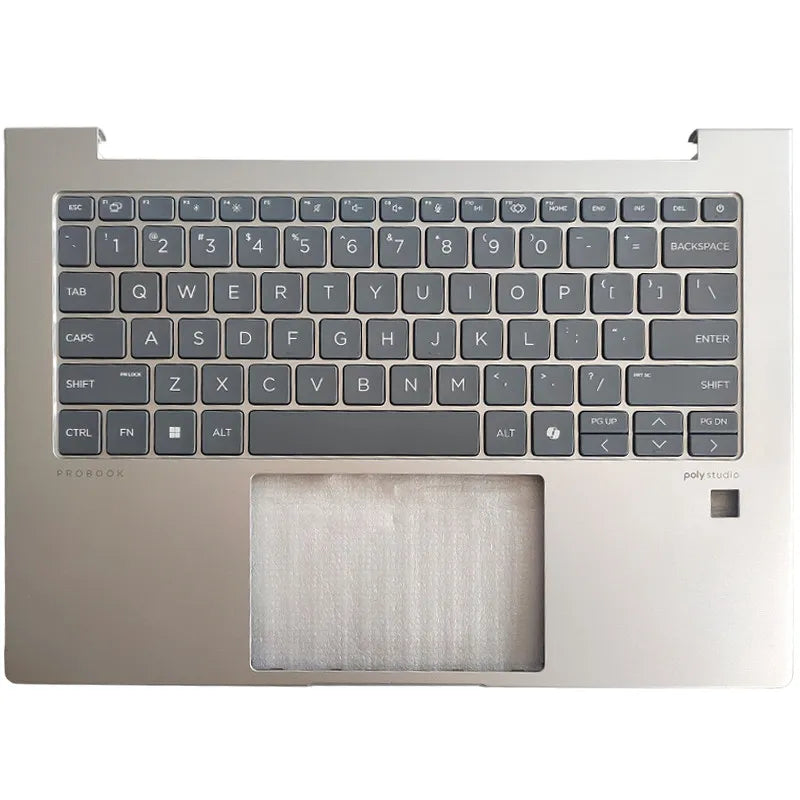 Cover case for HP Probook445 14 inch G11 ZHAN6614 G8R lcd back housing bezel frame upper topcase palmrest buttom hinge shell cover HP laptop repair parts