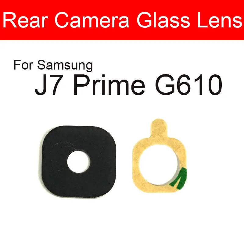 Main Camera Glass For Samsung Galaxy J1 J2 J3 J5 J7 Pro 2015 2016 2017 2018 J337 J310 J330 J510 J530 J710 J730 +Adhesive Sticker Sony phone repair parts