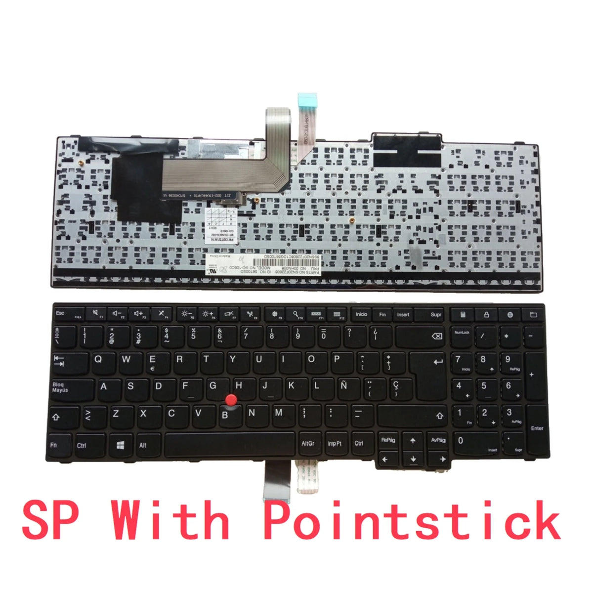 New US Russian Spanish Brazil Laptop Keyboard For Lenovo Thinkpad Edge E550 E550C E555 E555C E560 E560p E565 E560C E565C 01AX880 Lenovo laptop repair parts