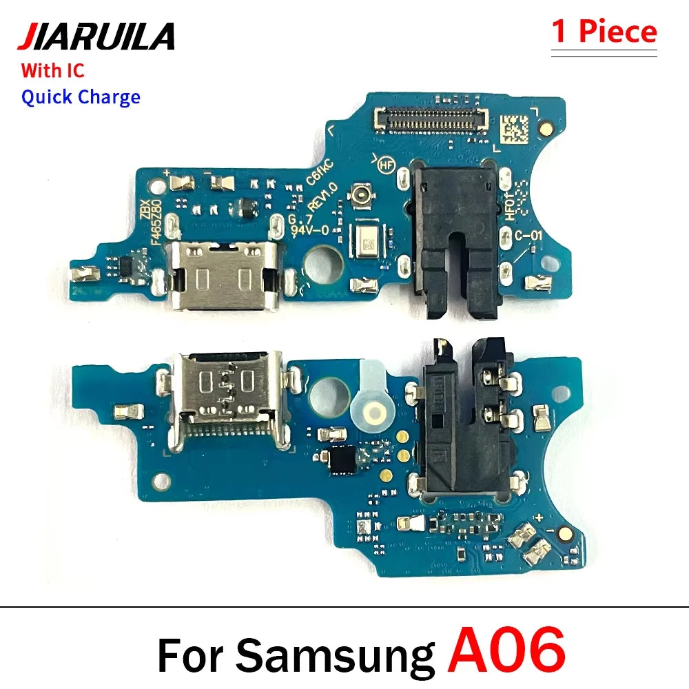 USB Charging Port Board Connector Port Main Mainboard Flex Cable For Samsung A05 A05s A15 A25 A35 A55 A06 A16 4G 5G Samsung phone repair parts