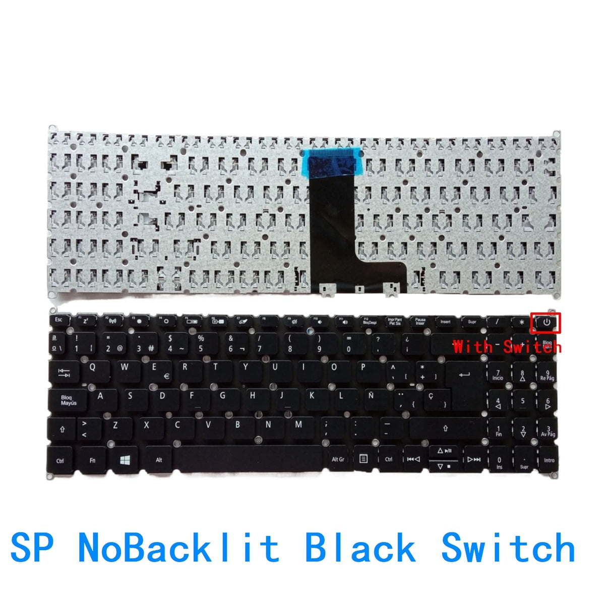 US RU SP UK AR BR Backlit Keyboard For Acer Swift 3 SF315-51 SF315-41 SF315-52 SF315-54 SF315-52G-52XD SF315-51G-51CE Acer laptop repair parts