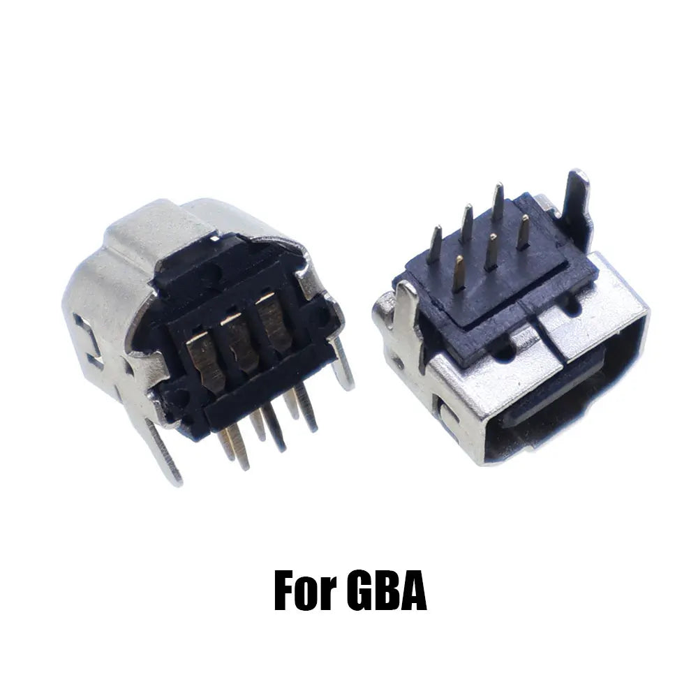 2pcs For NDS NDSL NDSi XL Power Socket Charging Port For GBA GBASP Link Connector For Switch / Lite / Oled / Pro NS Console Game console repair parts