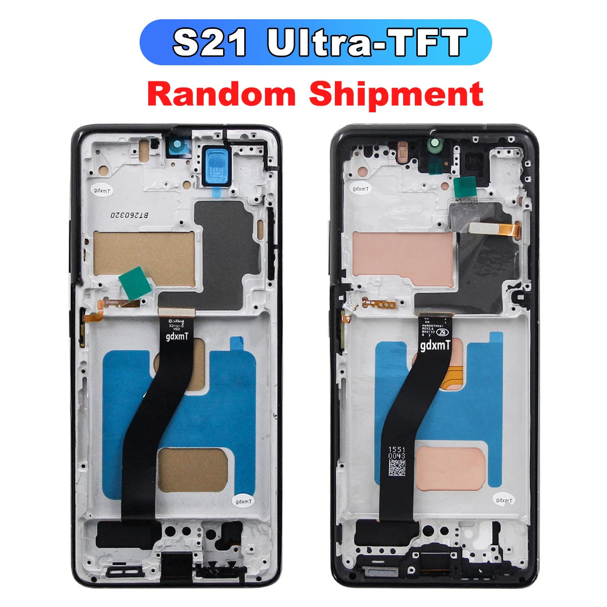 TFT LCD Screen for Samsung Galaxy S21 Ultra 5G G998B G998B/DS Lcd Display Digital Touch Screen with Frame, Support S Pen Samsung phone repair parts