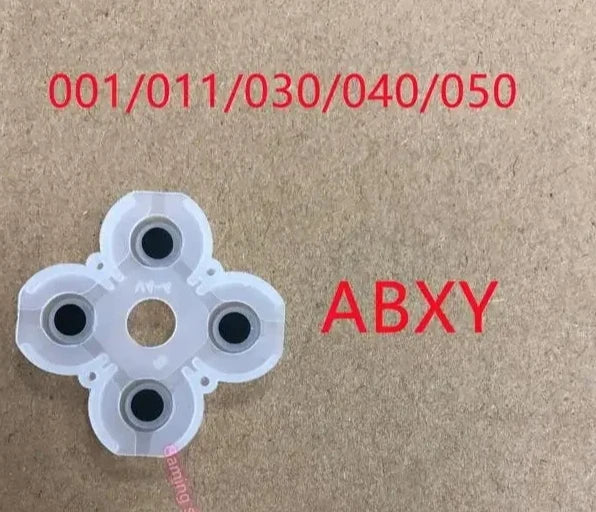 50PCS for Playstation 4 PS4 Game Controller JDM-050-055 030 040 001 011 Keypad Button ABXY  Silicone Conductive Rubber Set Game console repair parts