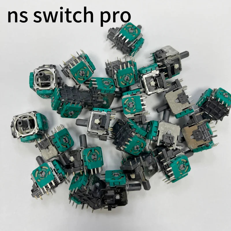 50pcs Original Replacement Joystick for NS Switch Pro Controller Thumb Stick Module Analog Stick 3D Joystick Repair Parts  Game console repair parts