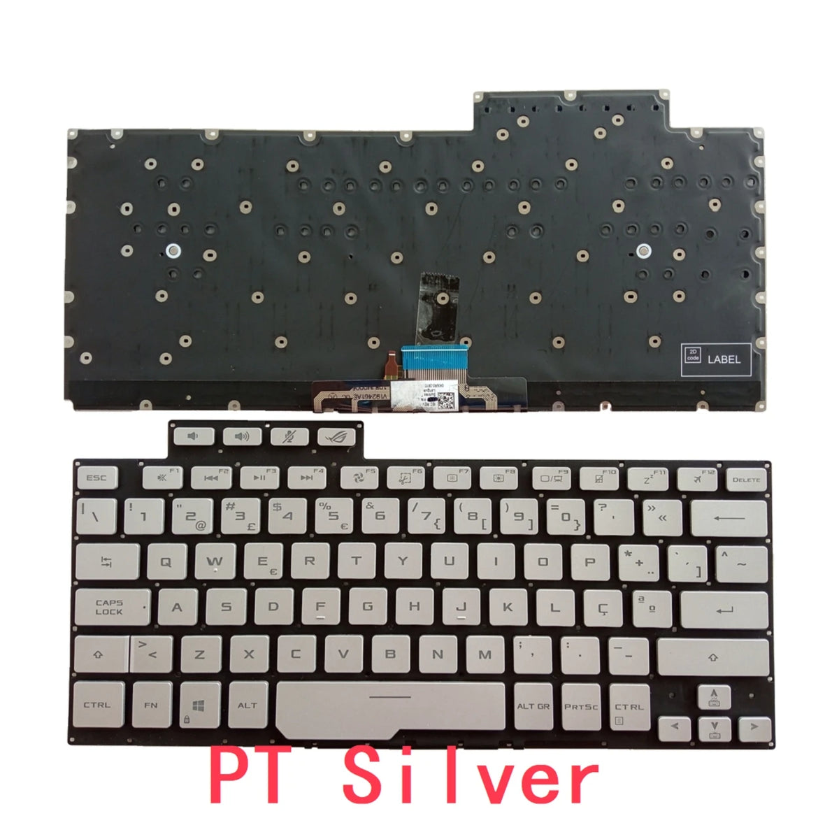 New US Portuguese Laptop Backlit Keyboard For ASUS ROG Zephyrus G14 GA401 GA401U GA401M GA401QM GA401I GA401QC GA401QH GA401QE ASUS laptop repair parts