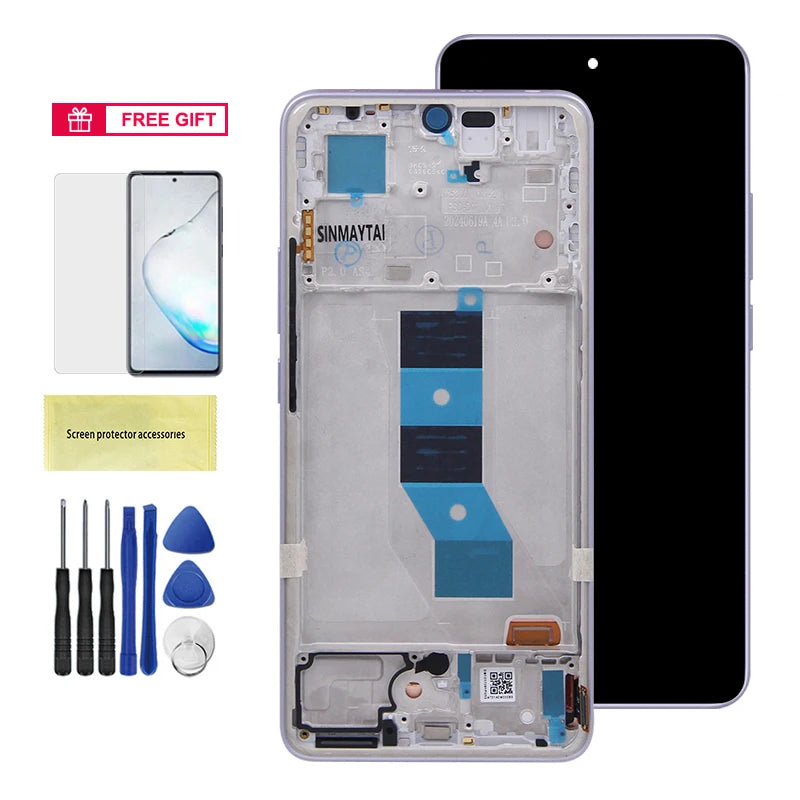 6.67 '' Super Amoled Display For Xiaomi Redmi Note 14 5G lcd touch screen digitizer Assembly For redmi note 14 lcd display Xiaomi phone repair parts
