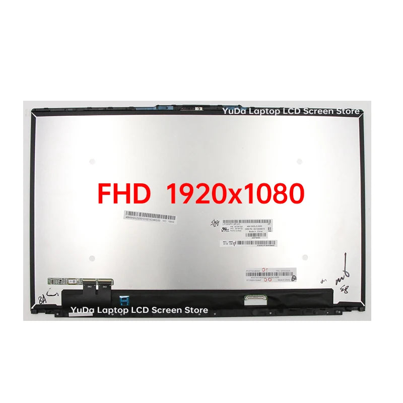 15.6 Inch Laptop LCD Touch Screen For Lenovo ideapad Yoga C940-15IRH Type 81TE Display Digitizer+With Frame Assembly Replacement Lenovo laptop repair parts