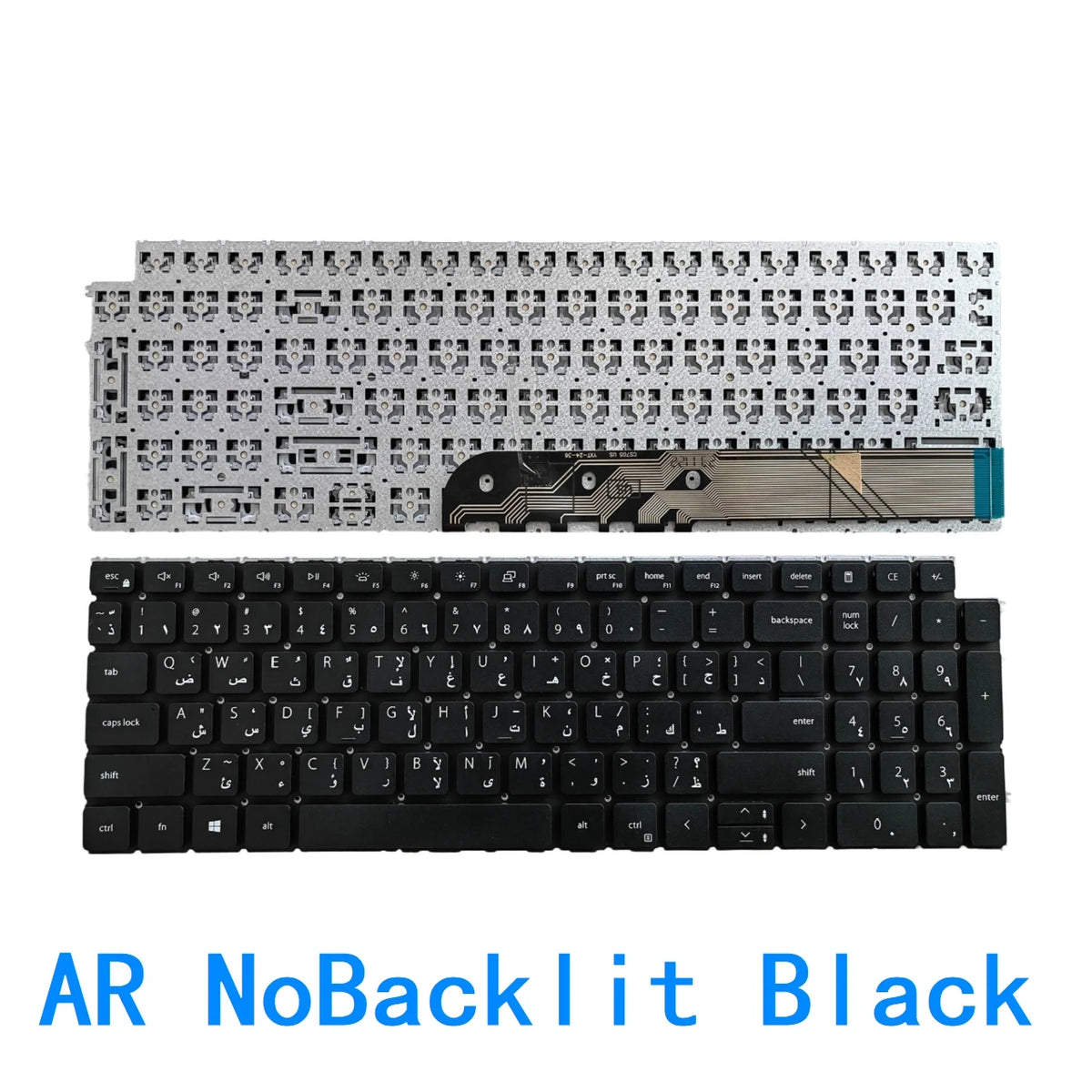 US RU SP AR BR Backlit Keyboard For Dell Inspiron 15.6"inch 3510 P112F 3511 3515 3525 5510 P106F 5515 5518 7510 16" inch 7610Dell laptop repair parts