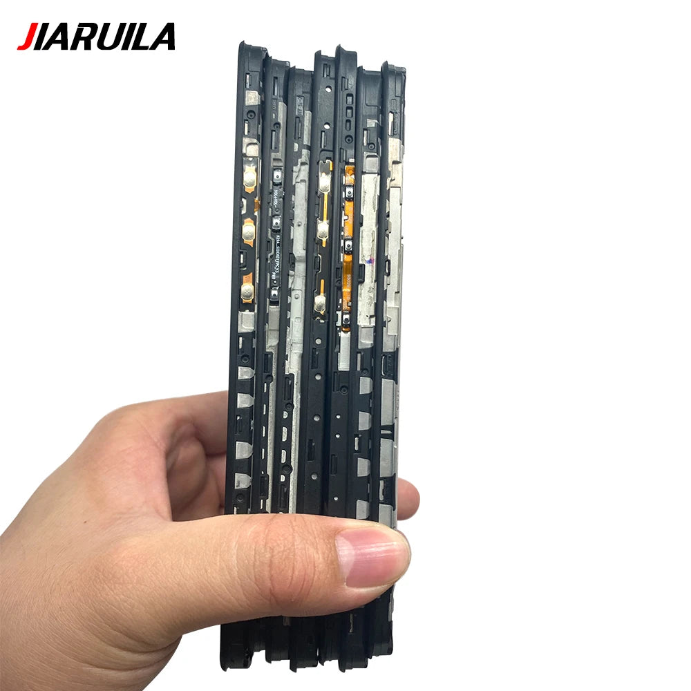 10Pcs Middle Frame Housing For Xiaomi Redmi 7A 8 8A 9 9A 9C 9T 10 10A 10C 12 12C 4G 5G Middle Frame Bezel Plate Cover Rear Bezel  Xiaomi  Xiao mi phone repair parts