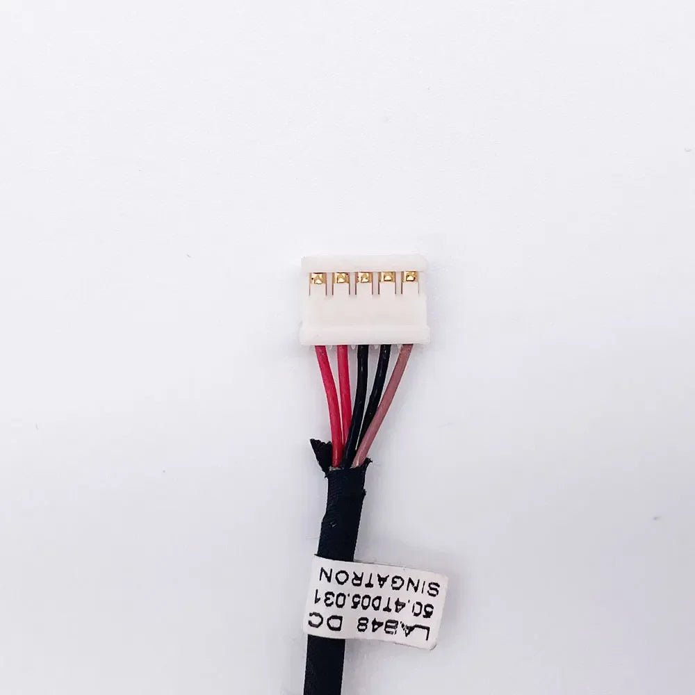 For Lenovo IdeaPad B480 B490 B490S V480 V480C M490 M495 B4303 B4306 M490S Laptop DC Power Jack DC-IN Charging Flex Cable Lenovo laptop repair parts