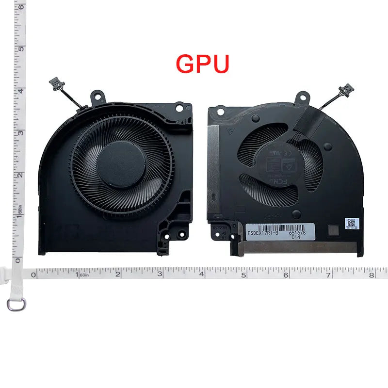 New Laptop CPU CPU Cooling Fan For DELL Alienware x14/X14 R1 P150G002 X17 R1 X17 R2 0X63JW 09DNWT 0HD5CJ 0XVCHN 0198CH 05PF30  Dell Laptop repair parts