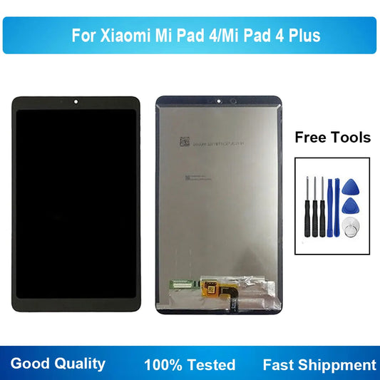 For Xiaomi Mi Pad 4 MiPad4 Mipad 4 Mi pad 4 Plus LCD Display Touch Screen Digitizer Assembly Replacement M1806D9E Tools Xiaomi Tablet repair parts