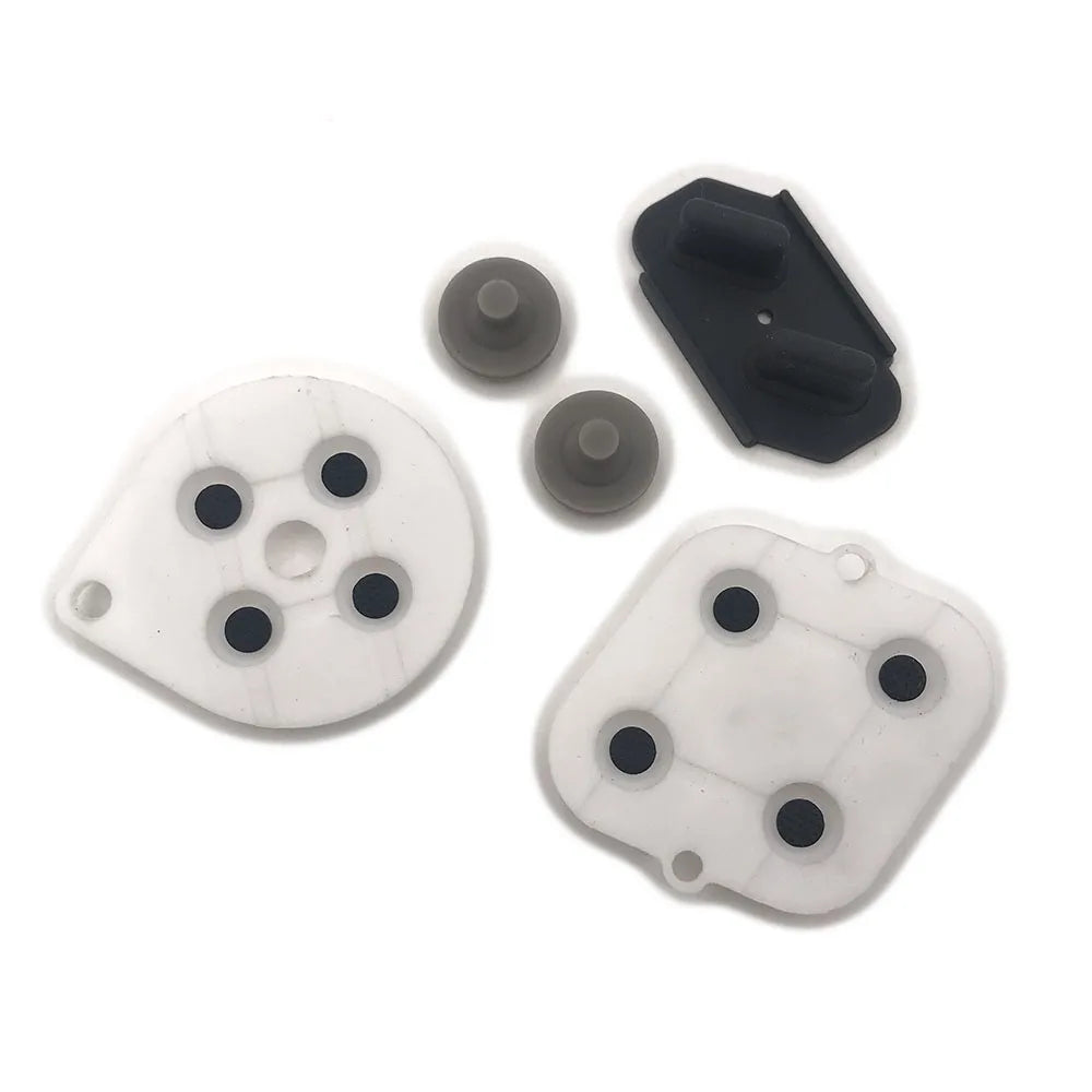 1-10set Conductive Rubber Pad For SNES Replacement Silicone Pad Membrane Buttons Contacts Gasket Repair Game console repair parts