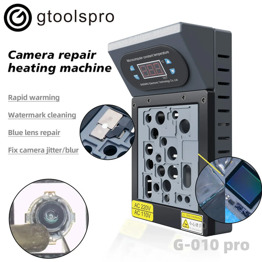 Gtoolspro G-010 Pro Camera Heating Disassembly Machine Preheating Platform for IPhone 7-17Pro Max Back Camera Fix Repair Tools Professional Repair Tools
