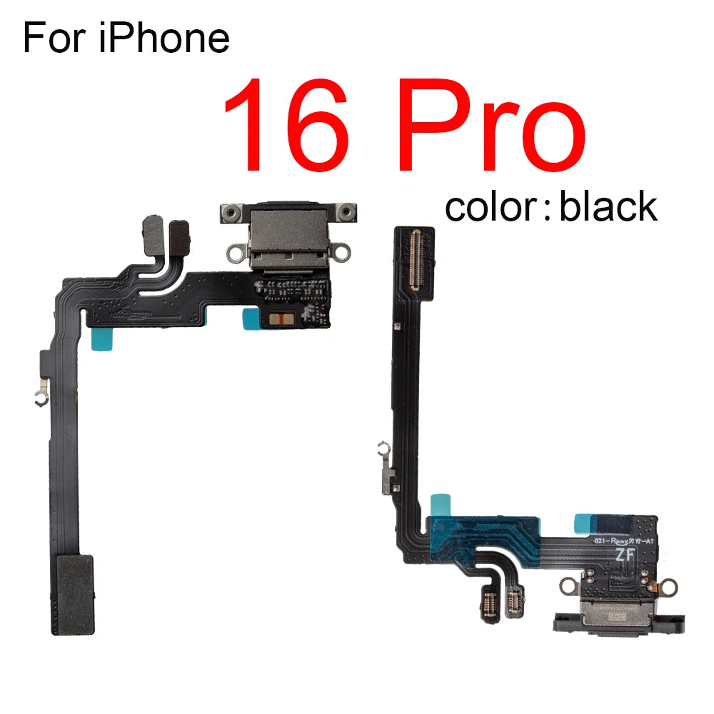 Charging Flex Cable for iPhone 15 Plus Pro Max USB Dock Connector Charger Port Replacement Parts iPhone phone repair parts
