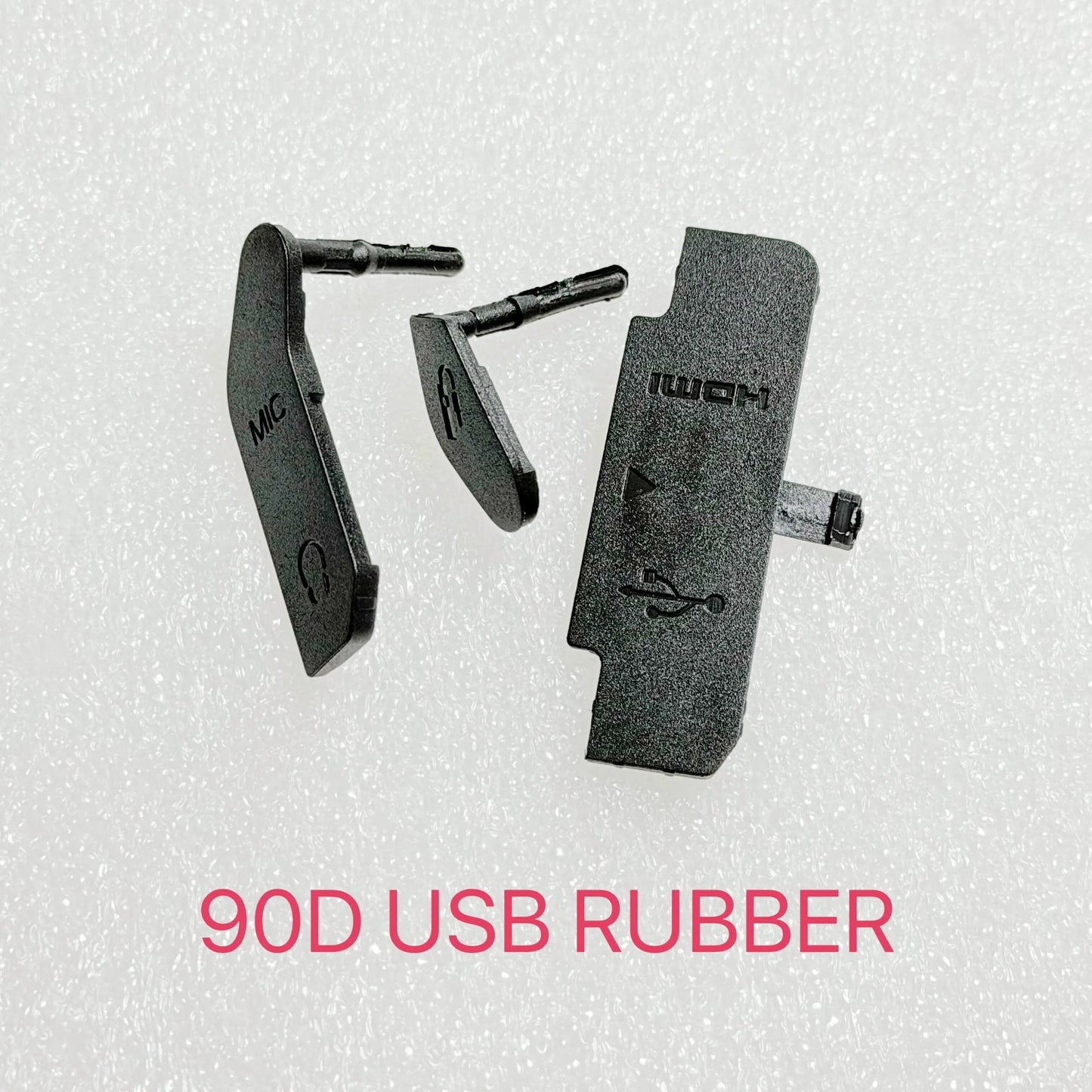NEW For Canon EOS 90D USB Port Rubber Cover HDMI MIC Interface Terminal Cap Lid Door 90d  Digital Camera repair parts