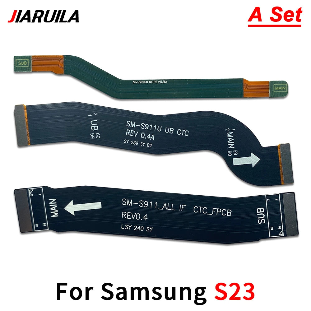Main Board Mainboard LCD WiFi Signal Antenna Connector Board Flex Cable For Samsung S21 S22 S23 S24 S25 Plus Ultra 4G 5G Samsung phone repair parts