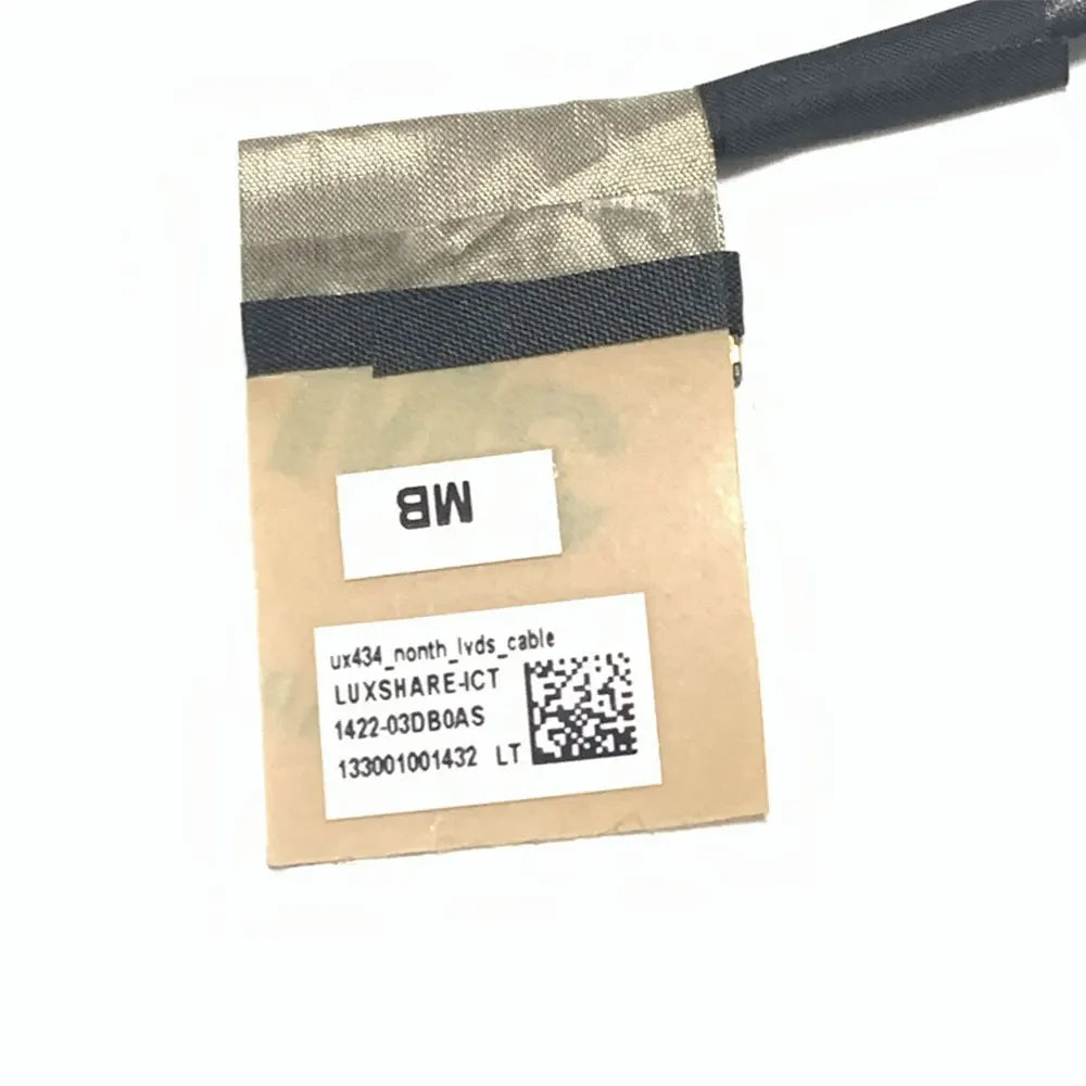 OEM For ASUS Zenbook 14 UX434 UX434DA UX434IQ UX434FA UX434F Q407IQ U4600F 1422-03DB0AS 1422-03DA0AS 1422-03H40AS 1422-03KM0AS Laptop Video Screen LCD LED Display Ribbon Flex Cable ASUS laptop repair parts