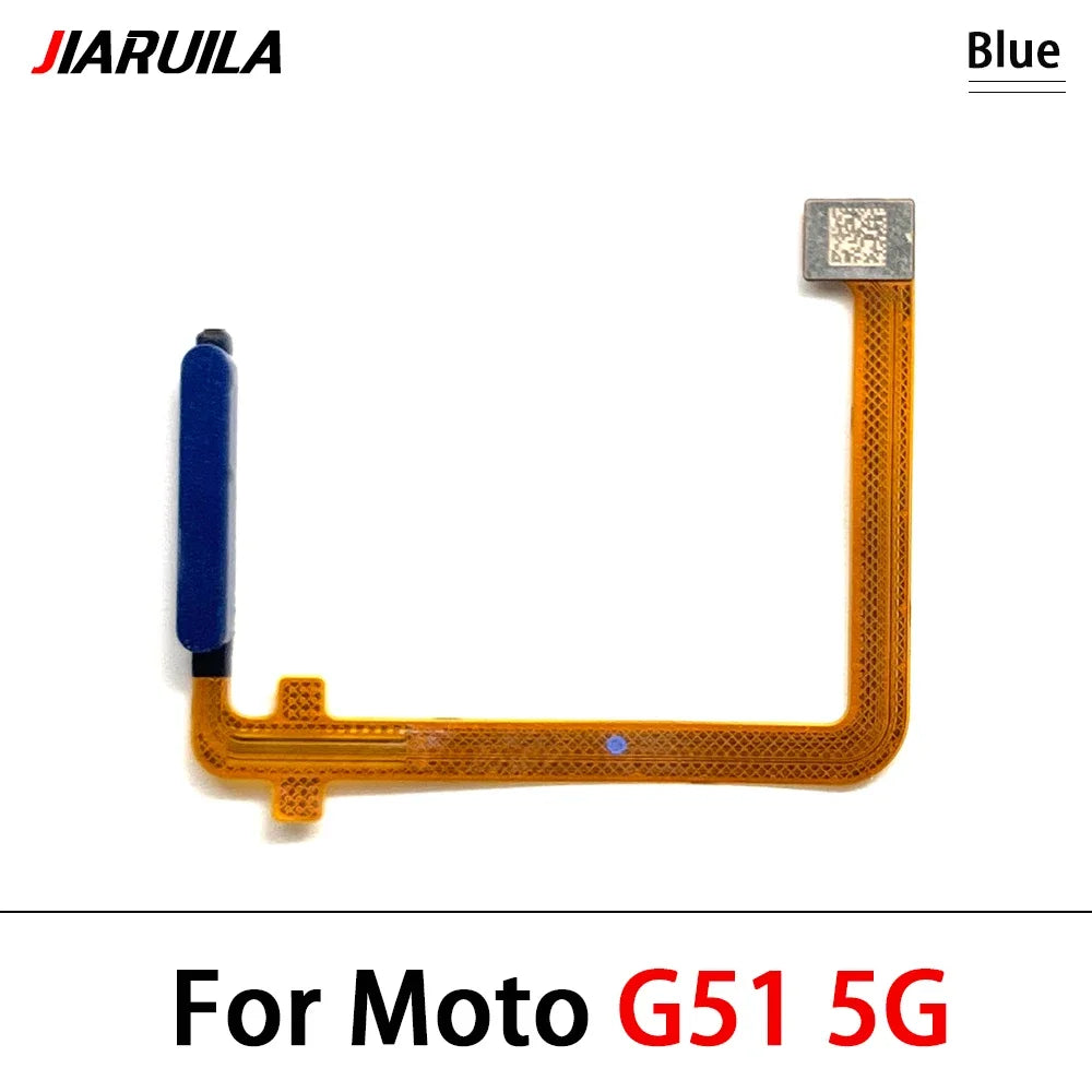 For Motorola Moto G22 G31 G51 G71 5G Home Button FingerPrint Touch ID Sensor Flex Cable Ribbon Replacement Parts Motorola phone repair parts