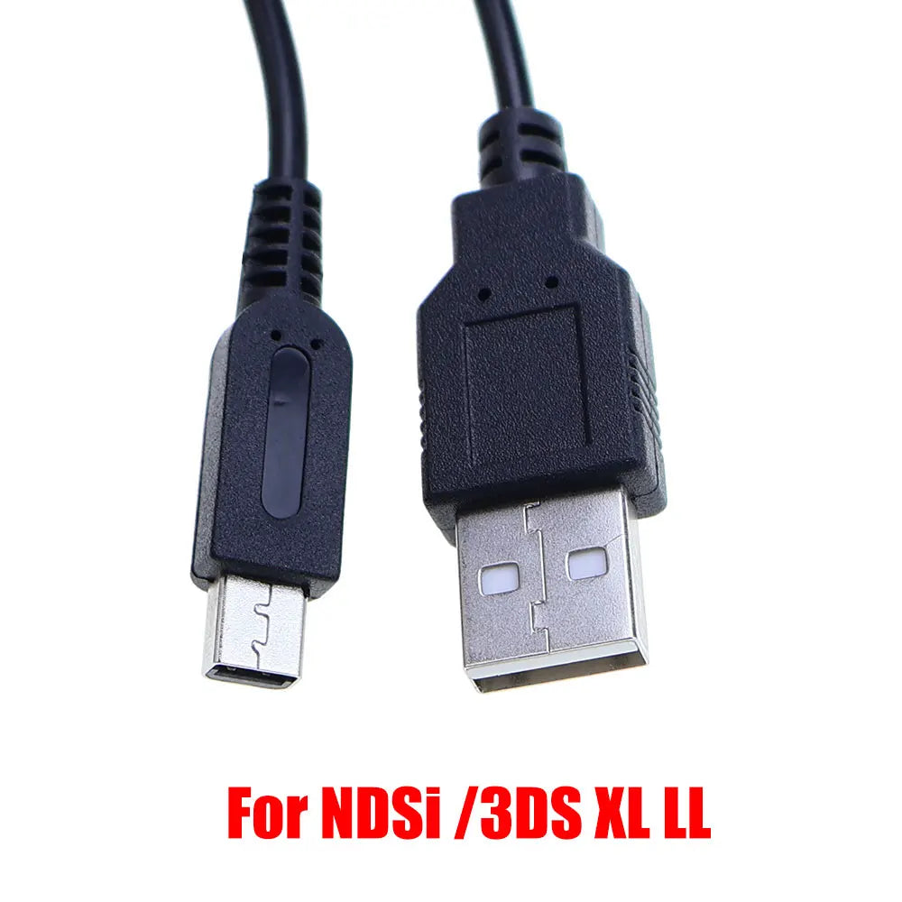 For DS Lite DSL NDSL GBM For NDSi 3DS New 3DS XL LL NDS GBA SP Game Console USB Data Charger Line Charging Power Cable Cord Game console repair parts