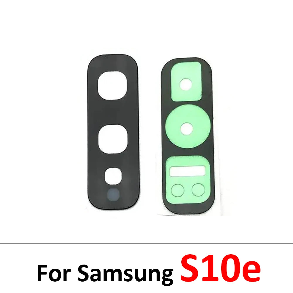 Camera Glass Back Rear Camera Glass Lens For Samsung S8 S9 S10 Plus 5G S10e Note 8 9 10 20 Plus Lite Ultra With Adhesive Sticker Samsung phone repair parts
