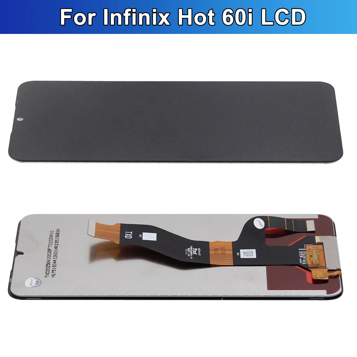 6.75" X6730 LCD For Infinix Hot 60i 5G LCD Display Touch Screen Digitizer For Infinix X6730 Display Assembly Replacement Parts Infinix phone repair parts