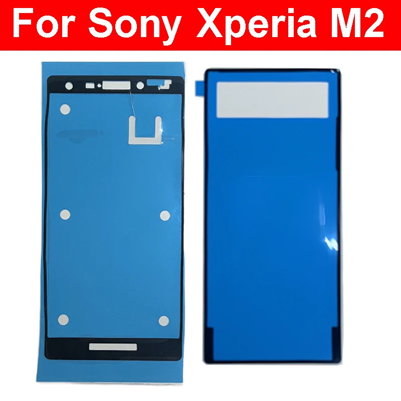 Display 3M Adhesive Tape for Sony xperia M2 Aqua S50T D2306 rear housing Waterproof glue for SONY M2 S50h D2303 D2302 D2305 Sony phone repair parts