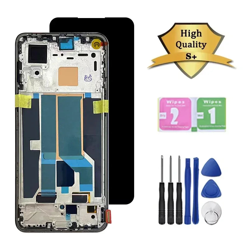 Super AMOLED For OnePlus Nord 2 5G DN2103 LCD Display Touch Screen Digitizer For One Plus Nord2 5G DN2101 Display  OnePlus phone repair parts