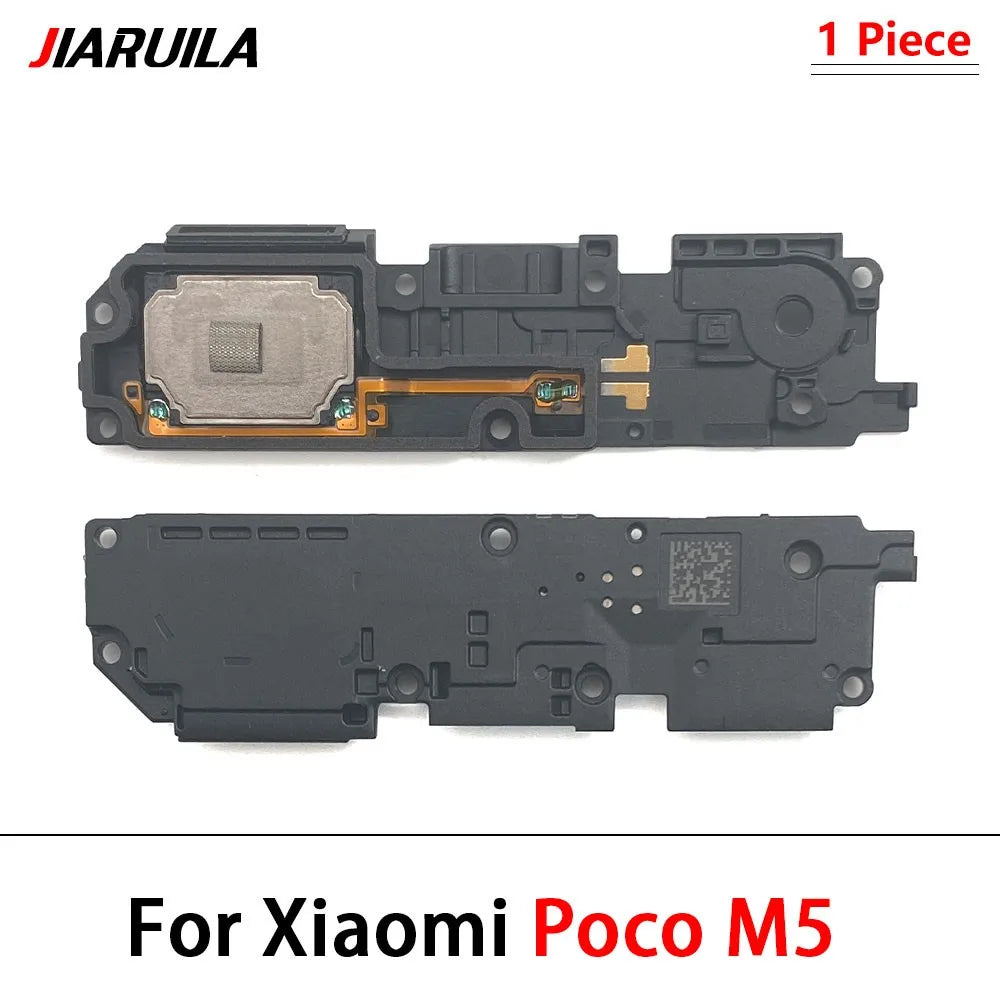 New Loudspeaker bottom Loud Speaker Sound Buzzer Ringer Flex Cable For Xiaomi Poco F2 F3 F4 X3 X4 X5 M3 M4 M5 Pro 4G 5G GT  Xiaomi  Xiao mi phone repair parts
