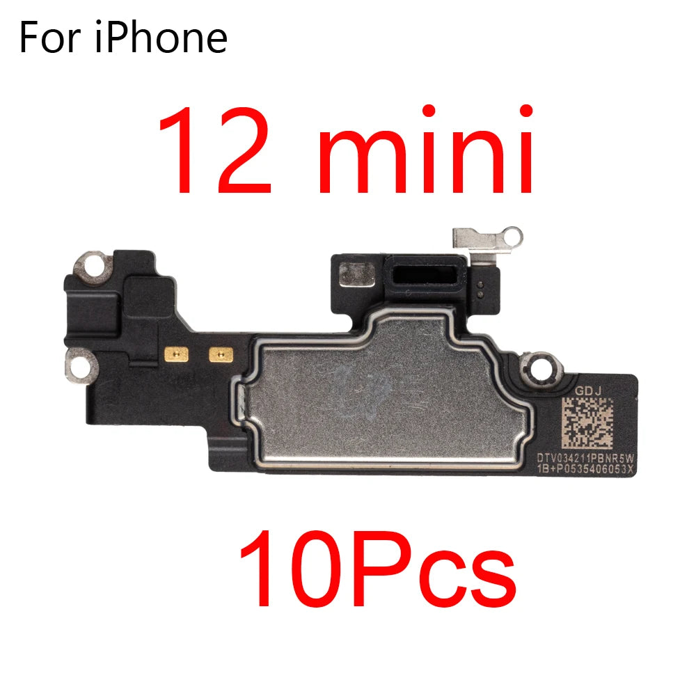 10pcs/lot Earpiece Flex Cable for iPhone 11 12 13 Pro XS Max 14 Plus Ear Sound Speaker Headset Replacement Parts iPhone phone repair parts
