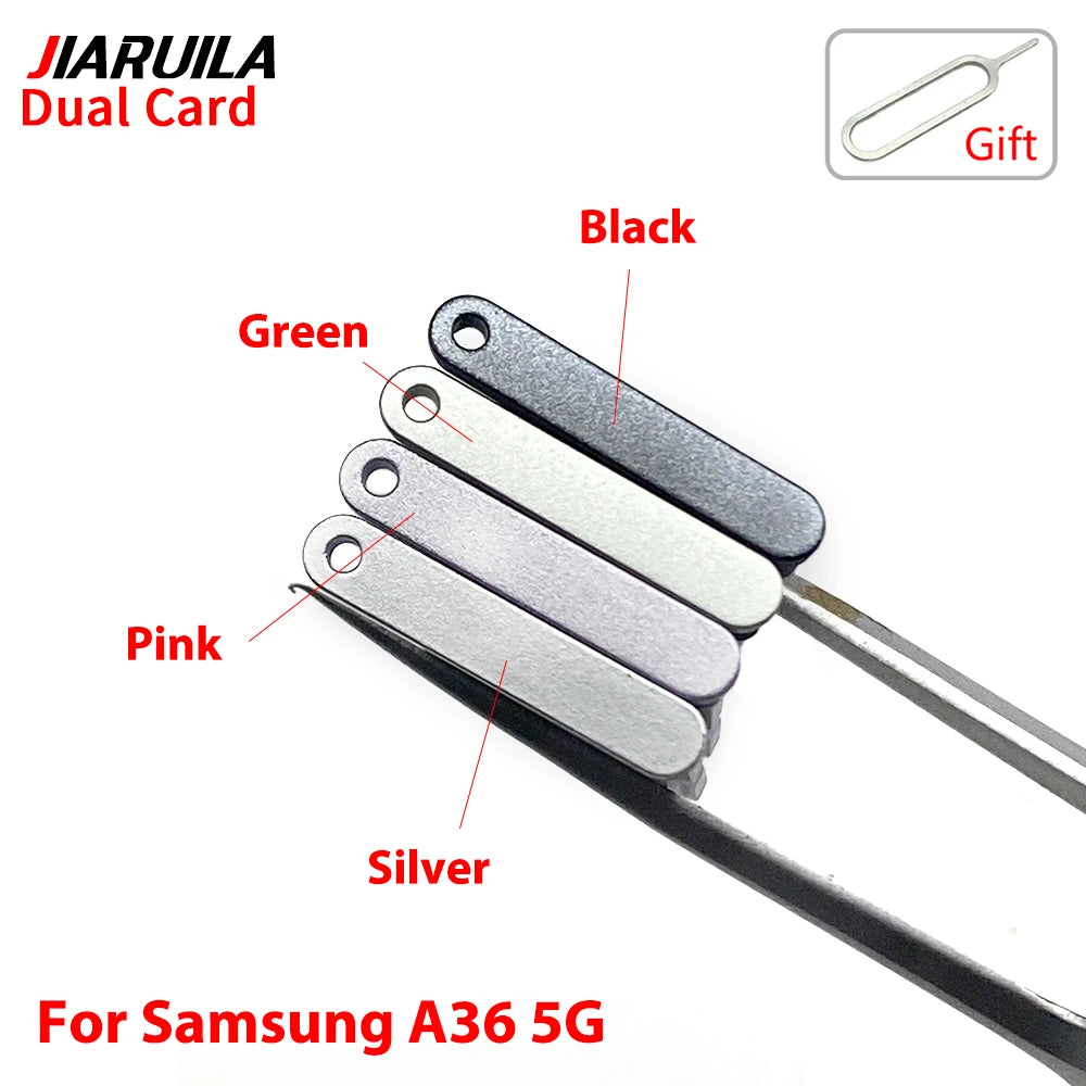 New For Samsung A36 A26 A56 4G 5G Dual SIM Card Tray Slot Holder Adapter Accessories Samsung phone repair parts