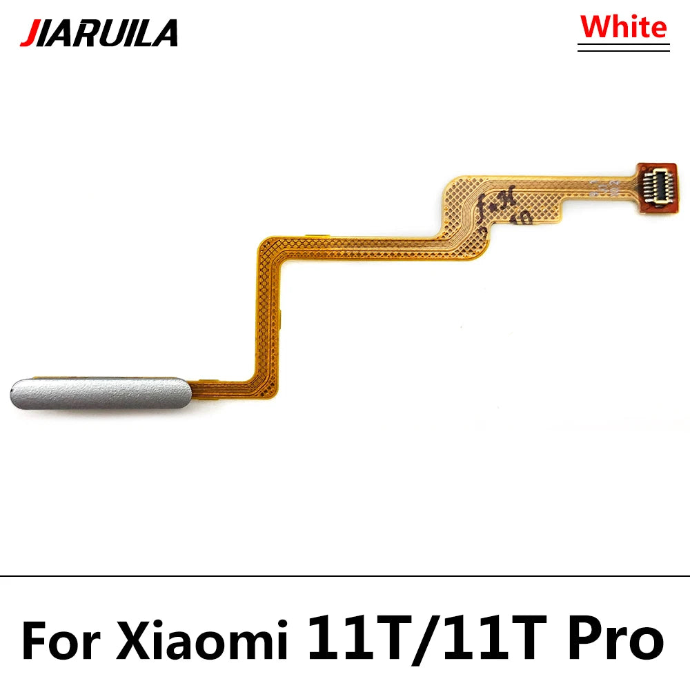 New For Xiaomi Mi 11T Mi11T Pro Fingerprint Sensor Home Return Key Menu Button With Power Flex Cable Xiaomi  Xiao mi phone repair parts