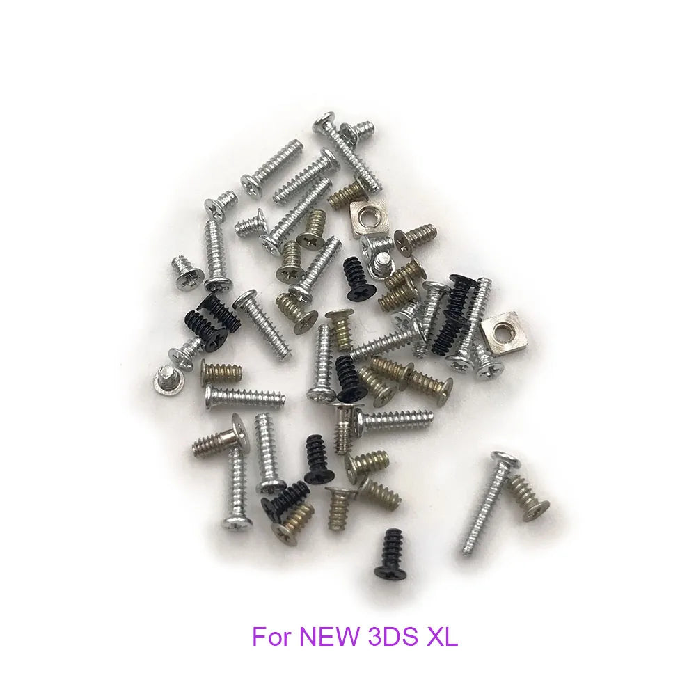 For 3DS Full Set Screw Sets Replacement for Nintendo 3DS/3DS XL/NEW 3DS XL LL Screws Game console repair parts