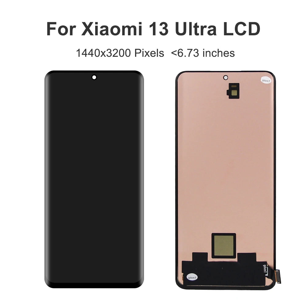 OLED For Xiaomi 13 Ultra 2304FPN6DC 2304FPN6DG LCD Display Touch Screen Digitizer For Xiaomi 13 Ultra Replacement Parts Xiaomi phone repair parts