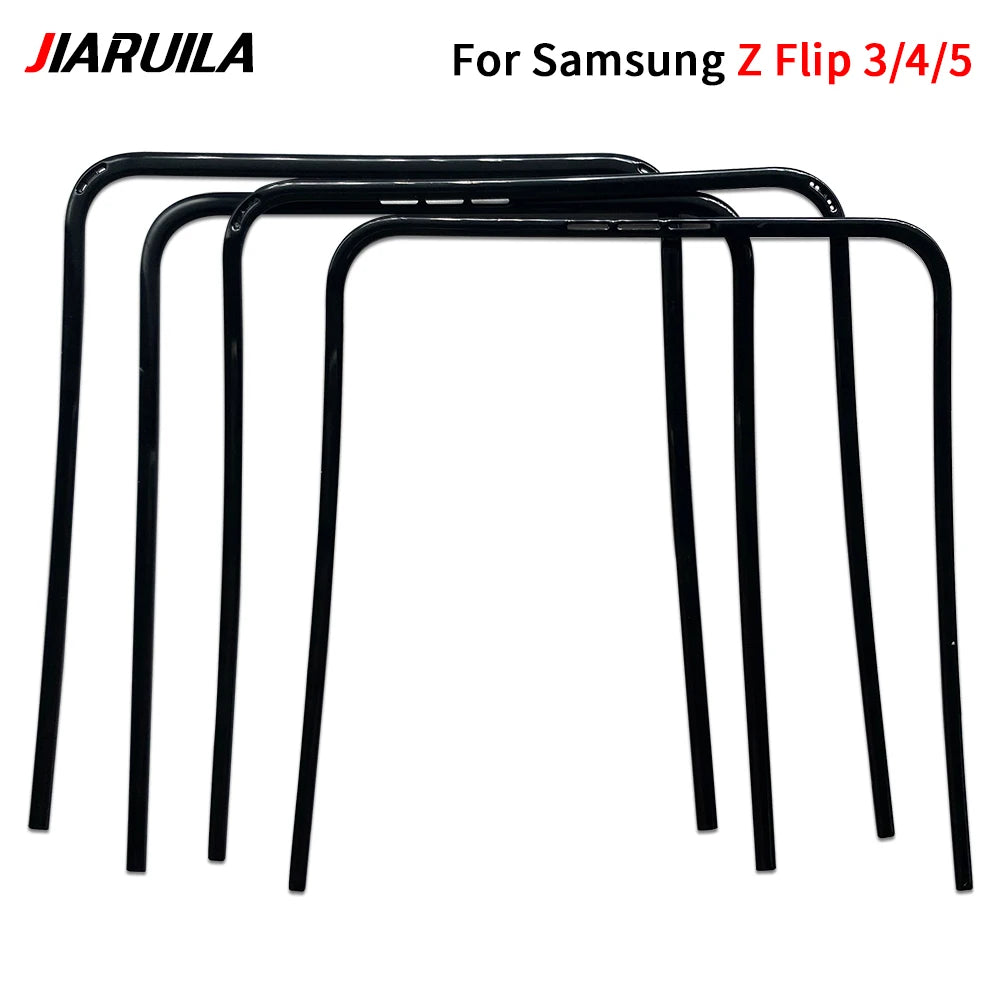Front Screen Stand Middle Bezel Frame LCD Display Bracket Plastic Hoder For Samsung Z Flip 3 4 5 F731 F721 F711 Samsung phone repair parts