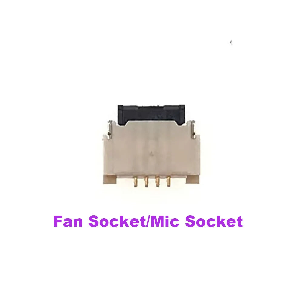 1-5PCS Type-C Charging Port Fan / Mic / Antenna / Battery Socket LCD Screen FPC Connector Game console repair parts
