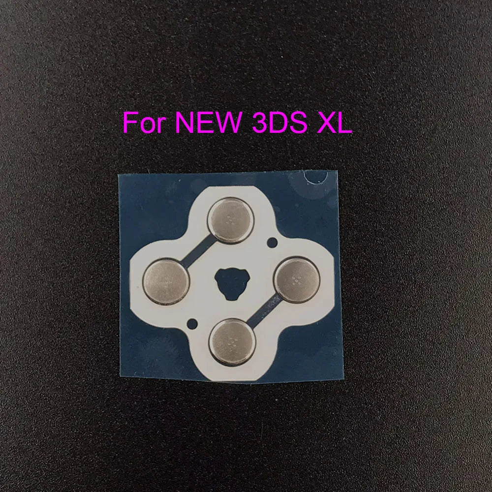 1-5-10pcs For 3DS XL LL New 3DS XL LL Controller D Pad Button Metal Dome Conductive Film Game console repair parts