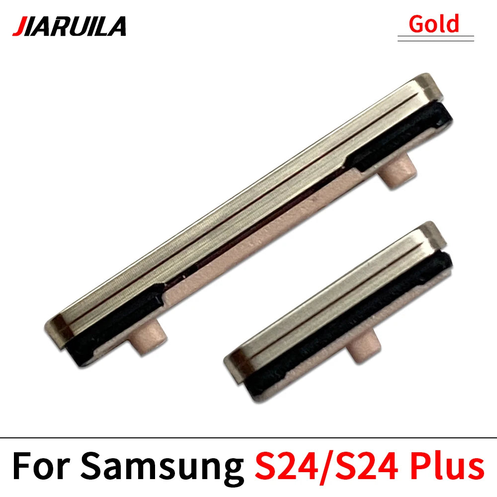 New For Samsung S22 S23 S24 Plus Ultra 5G Power Button + Volume Side Button Key Replacement Parts Samsung phone repair parts