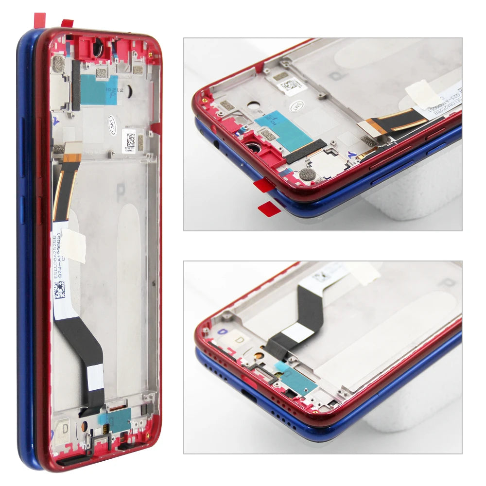 6.3" Display Screen for Xiaomi Redmi Note 7 Pro M1901F7S Lcd Display Digital Touch Screen with Frame for Redmi Note 7 Assembly Xiaomi phone repair parts