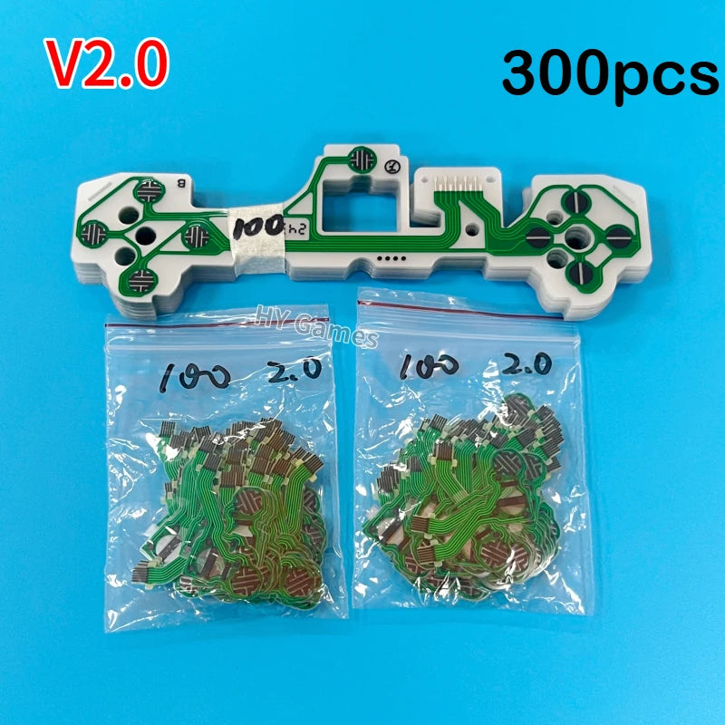 300pcs/lot Original New Conductive Film for PS5 Controller BDM 010 020 030 Flex Cable Button Ribbon Circuit Board Repair Part  Game console repair parts