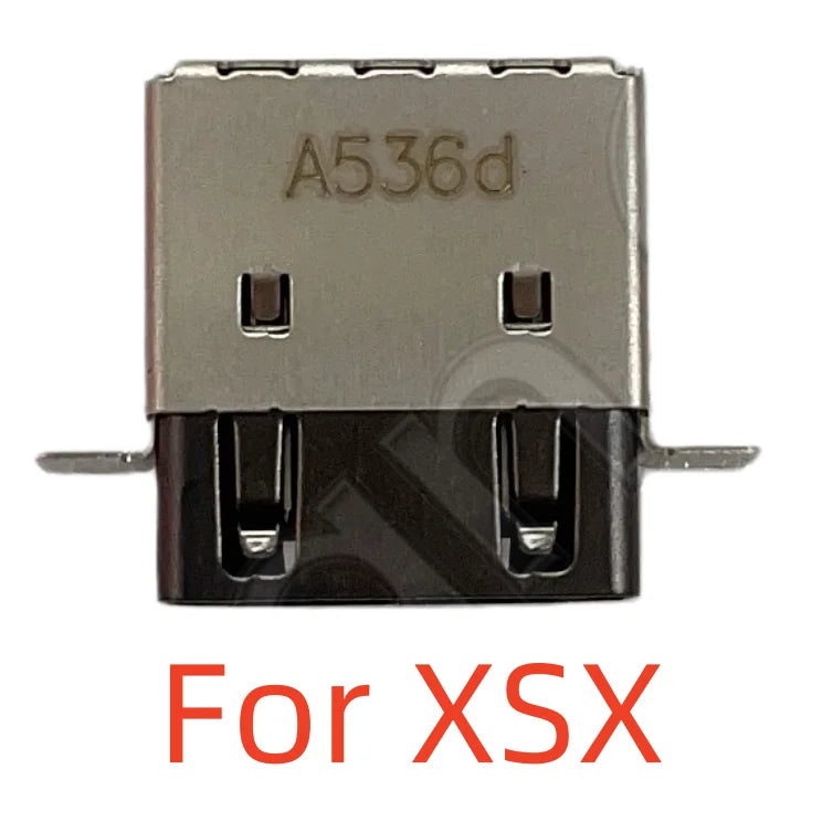 10PCS Compatible Charging Port For PS5 PS4 Pro Slim For Xbox Series S X Power Jack Socket Connector For Xbox One/Slim/X & S Game console repair parts