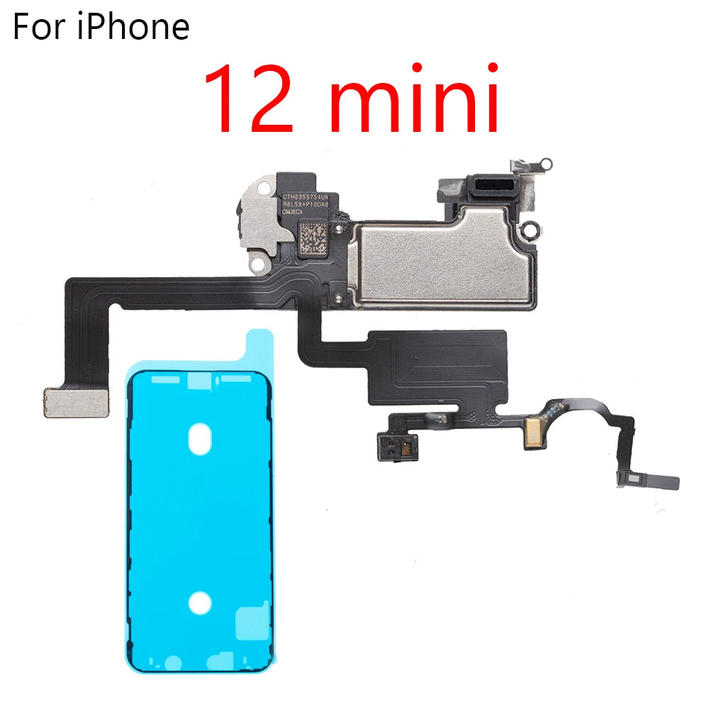 Front Earpiece Flex For iPhone 12 Pro Max  mini Sensor Proximity Small Earphone Ear Speaker Flex Cable iPhone phone repair parts