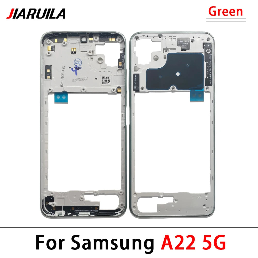For Samsung A22 A32 4G 5G A225F A226B A325F A326B Middle Frame Holder Housing Replacement Repair Parts Samsung phone repair parts